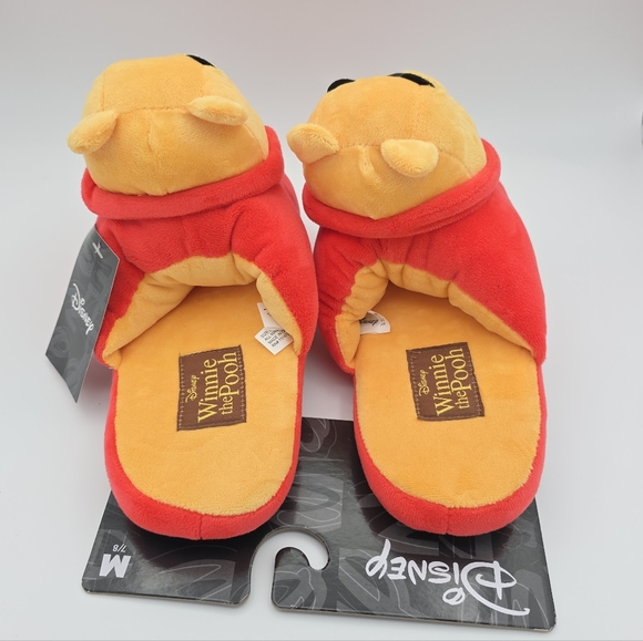 Disney Winnie the Pooh Adult Slippers Sz M (7/8) NEW - Picture 6 of 13